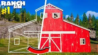 Thumbnail: I Built a BARN HOUSE In Ranch Simulator!