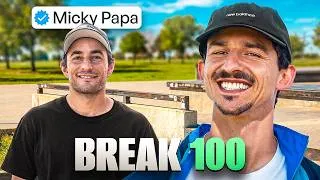 Thumbnail: How many tricks can Micky Papa do in an hour? | Break 100