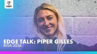 Thumbnail: Piper & Paul's Olympic Moment | Edge Talk: Piper Gilles | Riga 2026