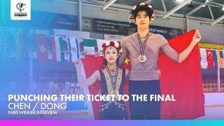 Thumbnail: The Challenge of back-to-back events | Chen / Dong (CHN) | Pairs Winner Interview | Riga 2026