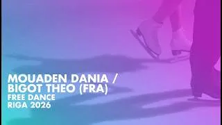 Thumbnail: MOUADEN / BIGOT (FRA) | Junior Ice Dance Free Dance | Riga 2026