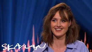 Thumbnail: "Now my exes will be happy." Oscar nominee Renate Reinsve (Eng sub) | Skavlan