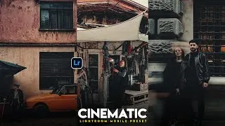 Thumbnail: Cinematic Lightroom Preset 2025 – Free Download + Editing Tutorial (Mobile & PC) 🎬✨