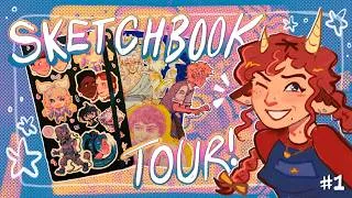 Thumbnail: CHUNKY Sketchbook Tour (to put on in the background!) 💌 ~ (2025-2026)