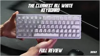 Thumbnail: The Cleanest All White Keyboard | Full Review | Unboxing | Sound Test | XVX Trooper 63