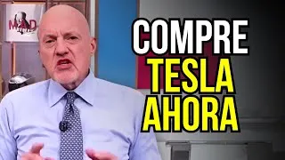 Thumbnail: "Recuerde mis palabras... COMPRE TESLA" -Jim Cramer BOMBA