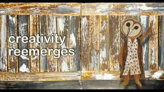 Thumbnail: Fox Babies, Beetles, and a Barn Owl Humanoid - Creatures Reemerge with the Spring - Sketchbook Vlog