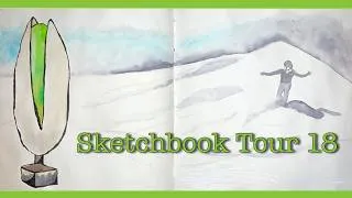 Thumbnail: Sketchbook Tour #18 - Diary Comics, Quirky Experiments, and a Hot Dog Incident