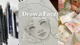 Thumbnail: Draw A Face With Me - Timelapse Drawing