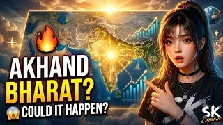 Thumbnail: The Geopolitical Blueprint for Akhand Bharat 🔥 Explained