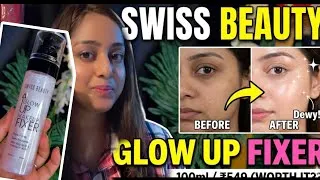 Thumbnail: swiss beauty glow up makeup fixer review | strobe cream review | Best cream for face 