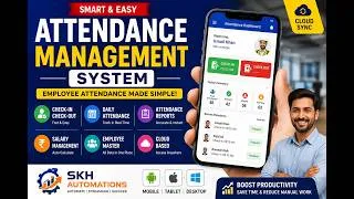 Thumbnail: Smart Attendance Management System | SKH Automations