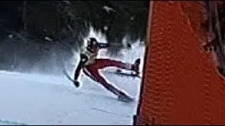 Thumbnail: Unbelievable RECOVERY Gruber preventing BIG SKI CRASH in Garmisch downhill - Abfahrt – 2006