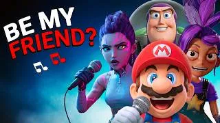 Thumbnail: BE MY FRIEND x MARIO & ALL CHARACTERS (COVER)