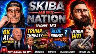 Thumbnail: $6,000 AI EARPIECE?! Trump Golf Course THREAT & the “BLUE ROOF” Mystery | EP. 163