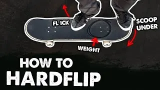Thumbnail: How to Hardflip - Skateboard Tricks Tutorial (Slow Motion)