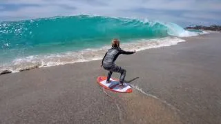 Thumbnail: 8yr Old Skimboarding like a PRO! The Future is bright