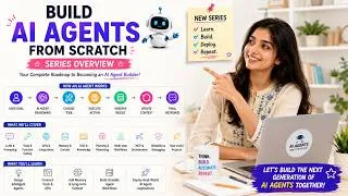 Thumbnail: 00-Build AI Agents from Scratch – Series Overview | Complete AI Agent Development Roadmap