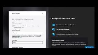 Thumbnail: How to Signup for Azure Account