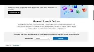 Thumbnail: Power BI Desktop Installation