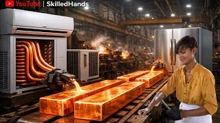 Thumbnail: Inside Mega Factory | Copper Bars Made from AC & Fridge Compressors!