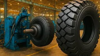 Thumbnail: Inside Pakistan’s OTR Tyre Manufacturing Factory | Caterpillar Tyre Production 