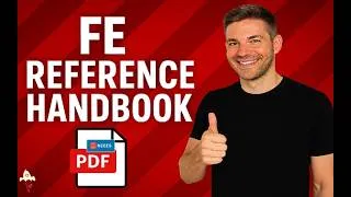 Thumbnail: How to Use the FE Exam Reference Handbook - The Ultimate Guide