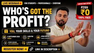 Thumbnail: Who’s Got the Profit? | AI Webinar for Students & Professionals | Register FREE