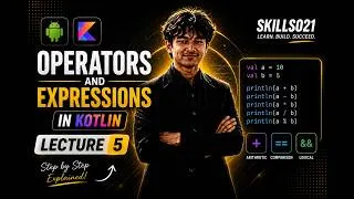Thumbnail: Operators and Expressions in Kotlin | Lecture 5