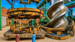 Thumbnail: Amazing Pakistani Mechanic RESTORING CRITICAL INDUSTRIAL Machine Components -   @hydraulichands ​