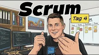 Thumbnail: Scrum aus Sicht der Entwickler – Wie Scrum beim Entwickeln hilft | Scrum in 7 Tagen – Tag 4