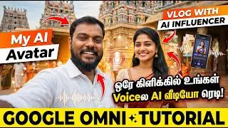 Thumbnail: Create AI Influencer with Google Omni 🤯 Very Easy Tamil Tutorial | skills maker tv