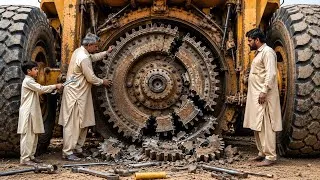 Thumbnail: Caterpillar Gear Failure Repair | Complete Front & Rear Gear Breakdown Restoration | incredible Work