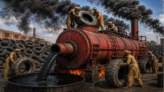 Thumbnail: How Old Tires Are Recycled | Amazing Oil Extraction Process