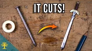Thumbnail: How to Make a Tiny Sword From a Nail (No Forge)