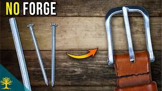 Thumbnail: How to Make a Belt Buckle From Scraps (No Forge)