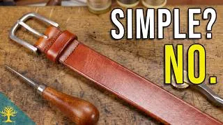 Thumbnail: How to Make a Leather Belt (That Teaches You Everything)