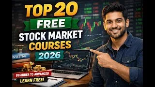 Thumbnail: Top 20 FREE Stock Market Courses 2026 | A Complete Course on Stock Market | Beginner to Advanced