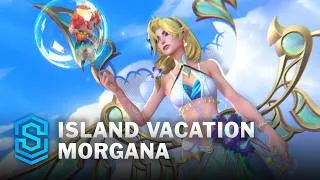 Thumbnail: Island Vacation Morgana Wild Rift Skin Spotlight