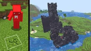 Thumbnail: Minecraft, But Mining Blocks Spawns Structures