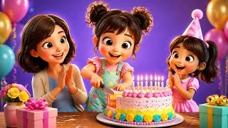 Thumbnail: Happy Birthday Song for Kids 🎂 | Happy Birthday To You | Birthday Rhyme for Children