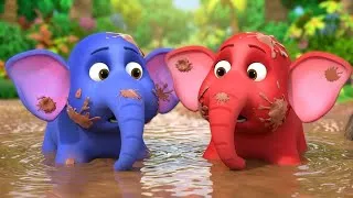 Thumbnail: Ek Mota Hati – Fun Kids Song for Toddlers | Nursery Rhymes & Learning Songs