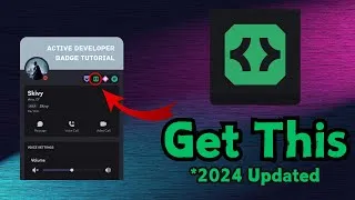 Thumbnail: How To Get The ACTIVE DEVELOPER BADGE On DISCORD | 2024 UPDATED!