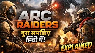 Thumbnail: Arc Raiders Kya Hai? 😱 Arc Raiders Explained in Hindi | Gameplay, Story & Features