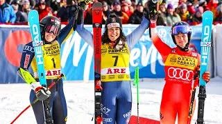 Thumbnail: FIS Alpine Ski World Cup - Women's Giant Slalom  (Run 2) - Are SWE - 2024