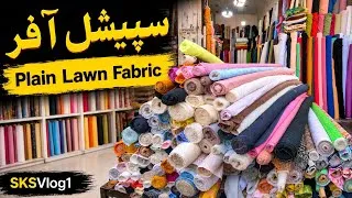 Thumbnail: Plain Lawn Fabric Wholesale Market Lahore | Special Offer | Best Quality Lawn Fabric Prices