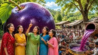 Thumbnail: World's Biggest Grape? 🍇 | Pahad Jitna Giant Angoor Aur Pura Gaon Hairan! #gaintfruit
