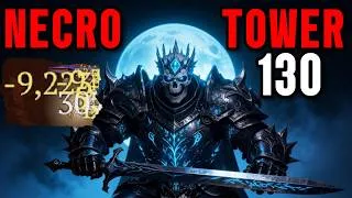 Thumbnail: S13 BLOOD NECRO TOWER 130 CLEAR | Diablo 4 Blood LanceWave Necromancer Exploit #skulm