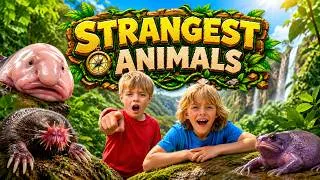 Thumbnail: Sky and Finn discover the STRANGEST Creatures Ever!