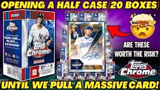 Thumbnail: *OPENING $1,000+ WORTH OF BLASTER BOXES!🚨 2026 TOPPS CHROME BASEBALL VALUE BOX REVIEW!⚾️
